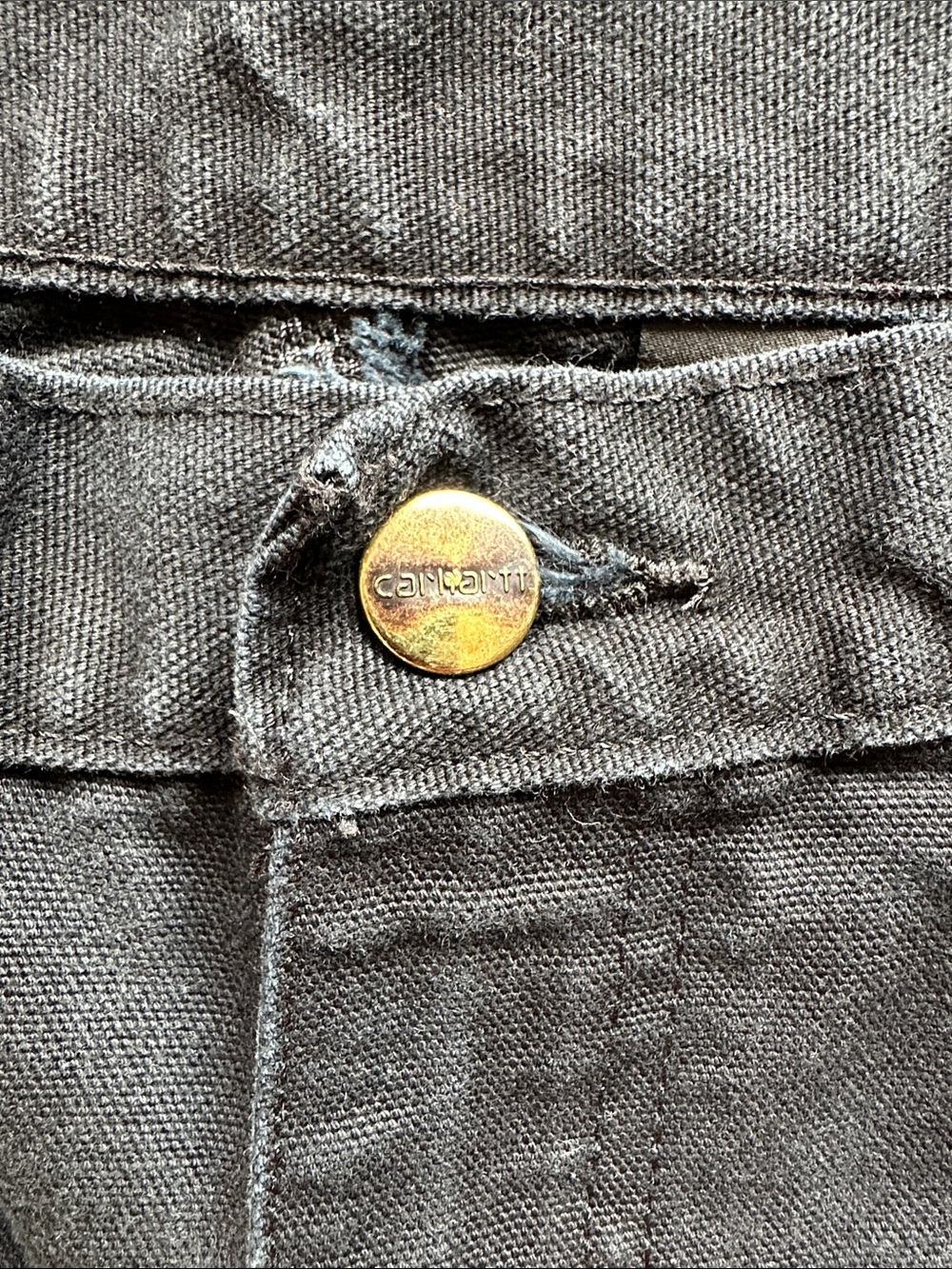 Carhartt heavy cotton duck canvas work jeans - Picture 3 of 5